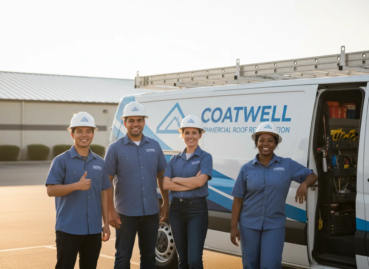 Commercial roof coating company in Westport, WA